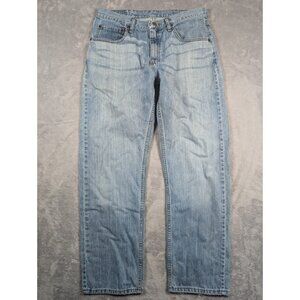 Wrangler Jeans Mens Size 34x30 Light Wash Relaxed Fit Work Chore Rugged Quality